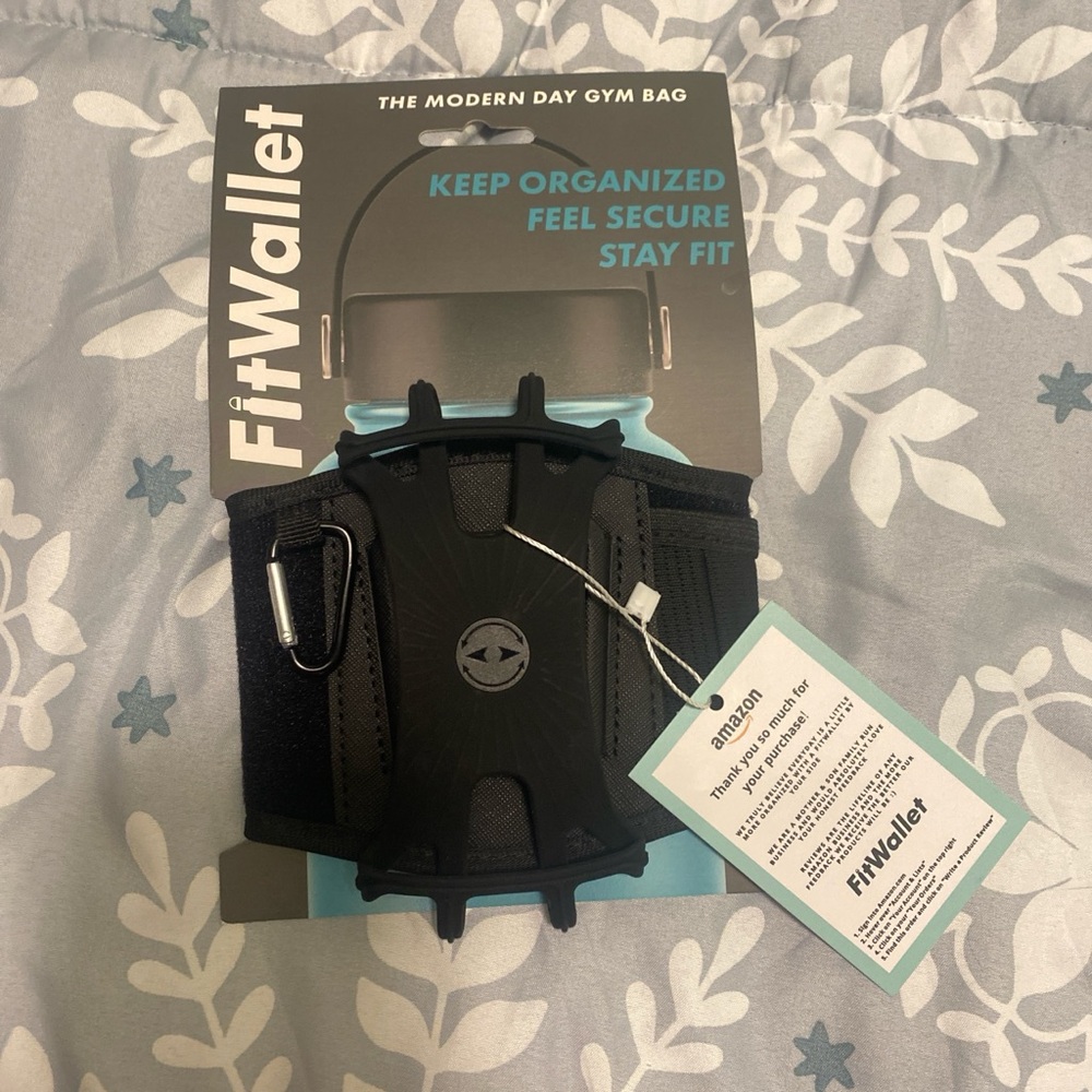 Black Fitness Armband